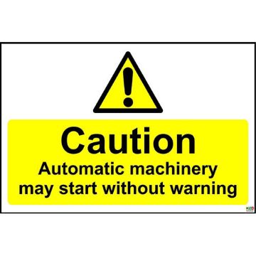 KPCM | Caution Machinery Signs
