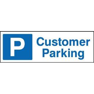 Picture of "Customer Car Park" Sign 