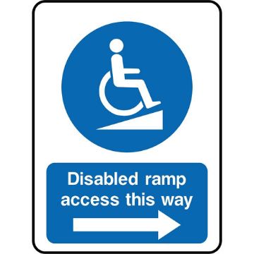 KPCM | Disabled Ramp Access Signs
