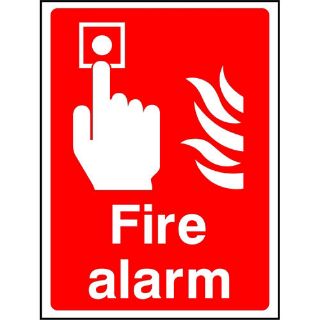 Picture of Fire Alarm Sign