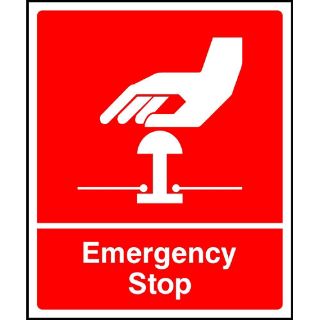 Picture of Emergency Stop Sign