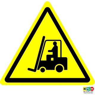 Picture of  International Warning, Forklift Trucks And Other Industrial Vehicles Symbol