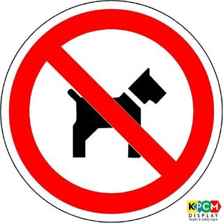 Picture of International No Dogs Symbol