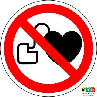 Picture of International No Access For People With Active Implanted Cardiac Devices Symbol