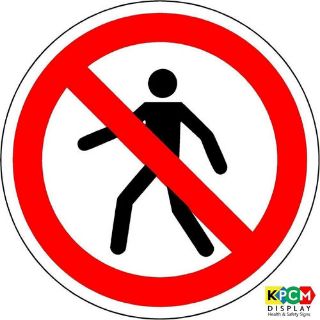 Picture of International No Thoroughfare Symbol 