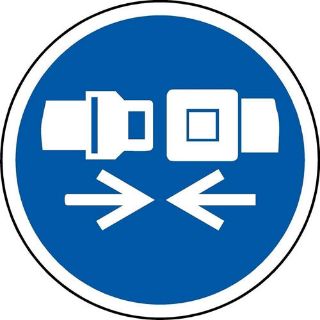 Picture of International Wear Safety Belts Symbol 