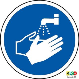 Picture of International Wash Your Hands Symbol 
