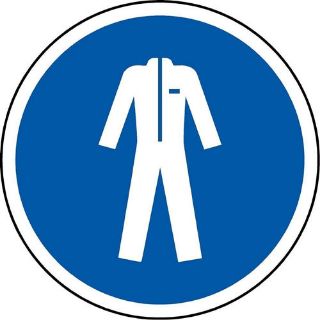 Picture of International Wear Protective Clothing Symbol