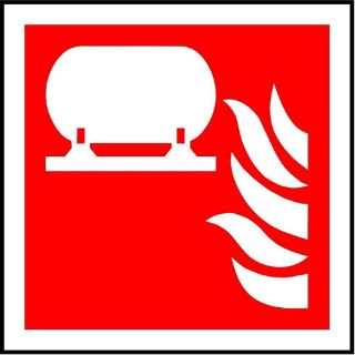 Picture of International Fixed Fire Extinguisher Installation Symbol