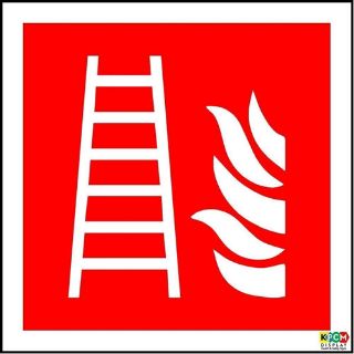Picture of International Fire Ladder Symbol