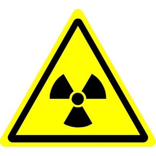 Picture of International Radioactive Hazard Symbol 