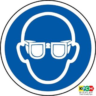 Picture of Eye Protection Required Symbol Safety Sign