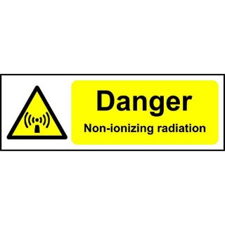 Picture of Danger Non-Ionizing Radiation Safety Sign