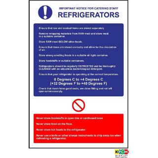 Picture of Important Notice For Catering Staff - Deep Freezers 