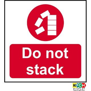 Picture of Do Not Stack Sign 