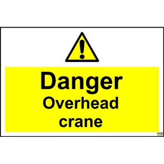 Picture of Danger Overhead Crane Safety Sign
