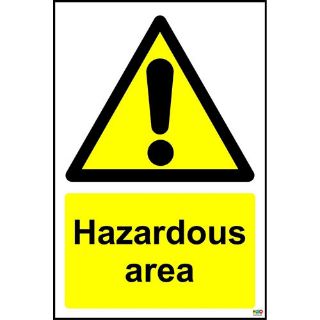 Picture of Hazardous Area Sign