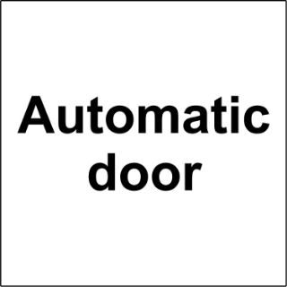 Picture of Automatic door sign