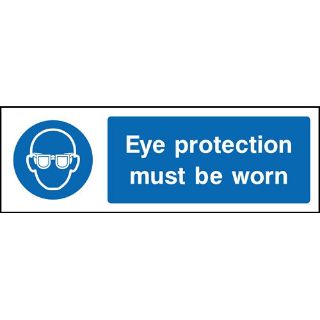 Picture of "Eye Protection Must Be Worn"